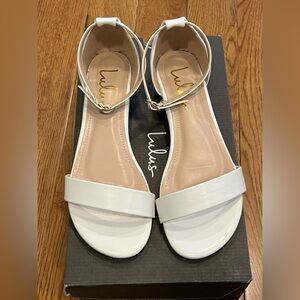 Lulu's Elegant White Heels